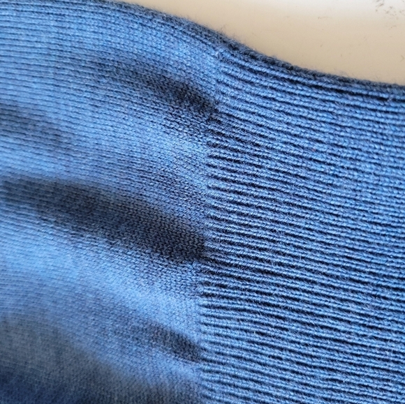 Cutter & Buck Wool Blend Blue Knit Vest Large - Picture 4 of 8